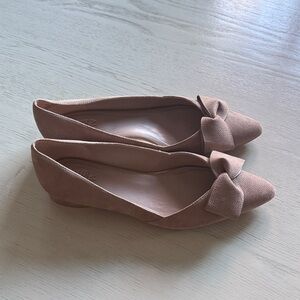Naturalizer Nude Bow Flats